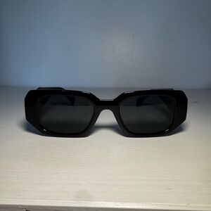 Black Rectangular Sunglasses